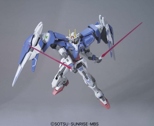 GN-0000 + GNR-010 00 Raiser GN-0000 00 Gundam GNR-010 0 Raiser (Designer's Color Ver. version) - 1/100 scale - 1/100 Gundam 00 Model Series (17) Kidou Senshi Gundam 00 - Bandai
