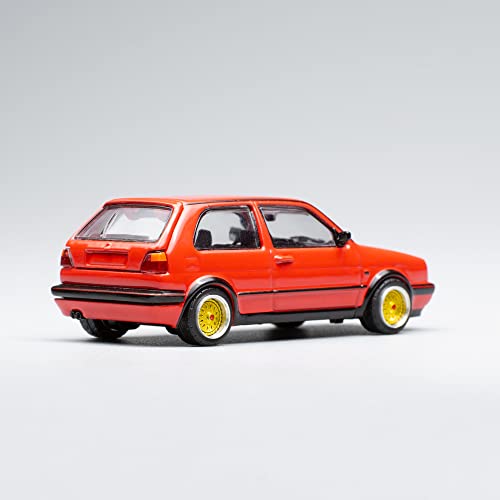1/64 VOLKSWAGEN GOLF GTI MK2 RED