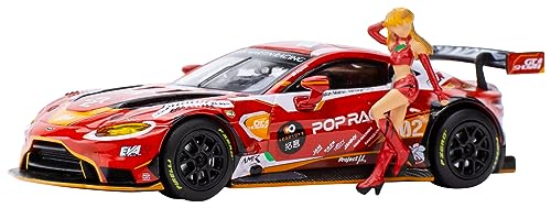 Evangelion 1/64 EVA RT PRODUCTION MODEL-02 ASTON MARTIN GT3 WITH FIGURE