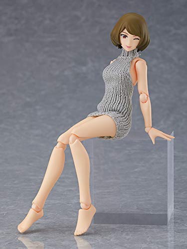 figma Styles figma Female Body (Chiaki) with Backless Sweater Outfit