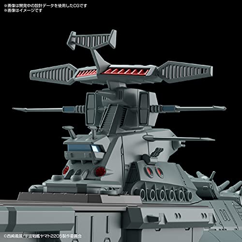 1/1000 "Space Battleship Yamato 2205" UNCF Cosmo Navy Dreadnought-kai-class Supply Mother Ship Asuka