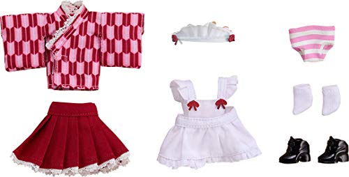【Good Smile Company】Nendoroid Doll Clothes Set Japanese Style Maid Sakura Color (Pink)
