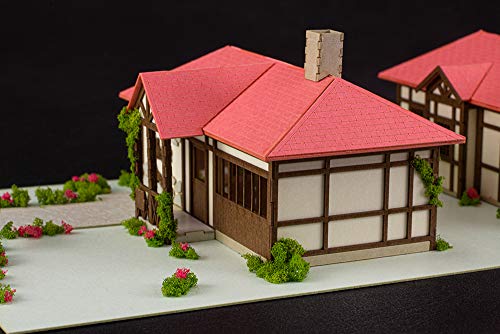"Gochumon wa Usagi Desu ka? Bloom" Anitecture 04 1/150 Scale Paper Kit Hot Bakery & Cocoa's House