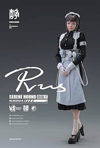 i8TOYS SERENE HOUND SERIES 501S614-R CERBERUS MAID TEAM RUS 1/6 SCALE ACTION FIGURE