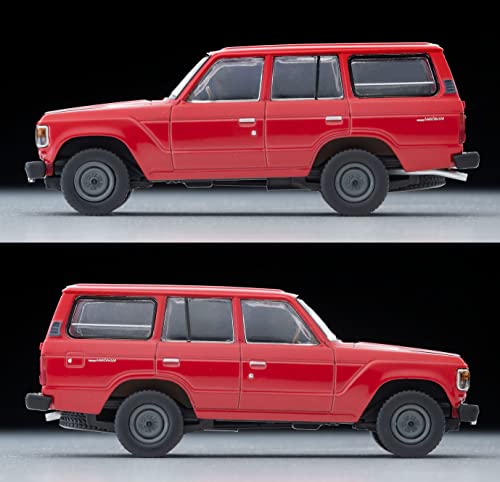 1/64 Scale Tomica Limited Vintage NEO TLV-N279b Toyota Land Cruiser 60 Standard Grade Up Van (Red)