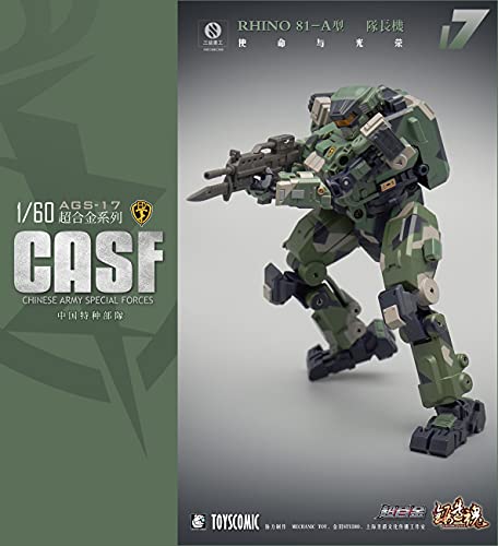 MECHANIC TOYS FORGING SOUL SERIES AGS-17 CASF RHINO 81-A GROUND FORCE COMMANDER TYPE