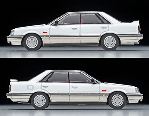 1/64 Scale Tomica Limited Vintage NEO TLV-N282a Nissan Skyline 4-door HT GT Passage Twincam 24V (White / Beige) 1986