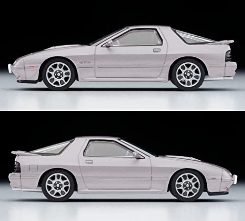 1/64 Scale Tomica Limited Vintage NEO TLV-N192h Mazda Savanna RX-7 GT-X (Winning Silver M) 1989