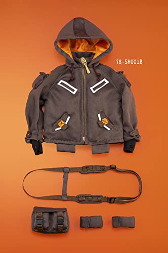 i8TOYS SERENE HOUND SERIES SH001B COMBAT JACKET SET FOR 1/6 SCALE ACTION FIGURE (YELLOW LINING)