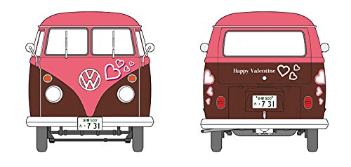 Volkswagen Type 2 Entrega Van (Girls de huevo Versión de San Valentín feliz) Serie de Girls Egg - Hasegawa