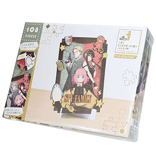 "SPY x FAMILY" Art Decoration Jigsaw 108-DP08 SPY x FAMILY