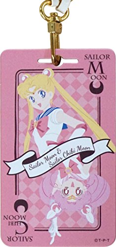 "Sailor Moon" IC Card Case Sailor Moon & Sailor Chibi Moon SLM-40A