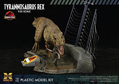 1/35 Scale "Jurassic Park" Tyrannosaurus Rex Plastic Model Kit
