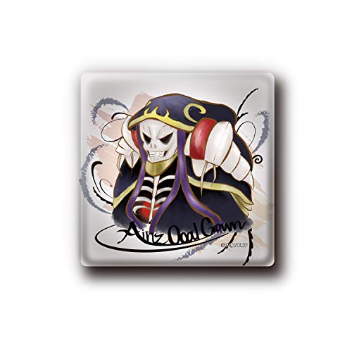 "Overlord III" Square Can Badge Ainz Ooal Gown