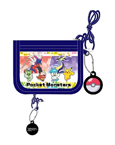 "Pokemon" RF Wallet Navy PM-3913-NVY