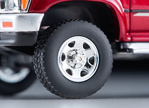 1/64 Scale Tomica Limited Vintage NEO LV-N256a Toyota Hilux 4WD Pick Up Double Cab SSR (Red) 1991