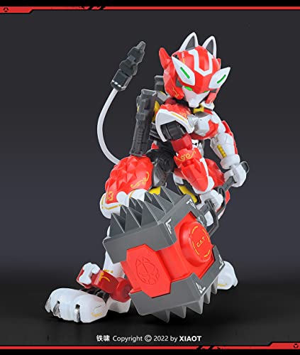 XIAOT x IRON ROARS SUPER-MANEUVER ARMORED WALKER C.A.T-03 "WILDFIRE" 1/60 SCALE PLASTIC MODEL KIT