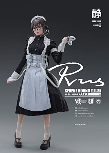 i8TOYS SERENE HOUND SERIES 501S614-R CERBERUS MAID TEAM RUS 1/6 SCALE ACTION FIGURE