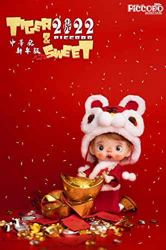 PICCODO ACTION DOLL TRADITIONAL CHINESE STYLE NEW YEAR OUTFIT SET "TIGER" (BOY)