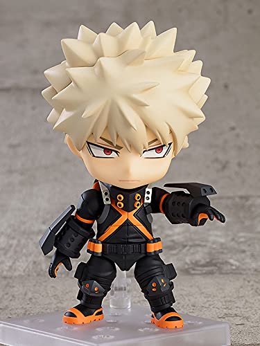 "My Hero Academia The Movie World Heroes' Mission" Nendoroid #1692 Bakugo Katsuki Stealth Suit Ver.