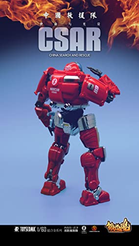 TOYSCOMIC FORGING SOUL SERIES AGS-23 CV-39 TYPE FIRE RESCUE TASK FORCE