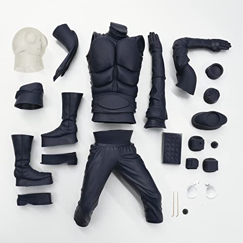 NANKOKU FACTORY "Kamen Rider" Series Kamen Rider II Mega Size Soft Vinyl Kit Reprint Edition