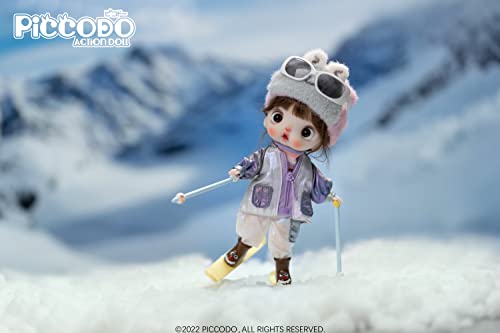 PICCODO ACTION DOLL SKI WEAR WHITE