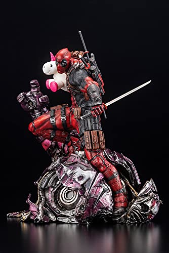 "Marvel Universe" Deadpool Fine Art Statue Signature Series Feat. Kucharek Brothers