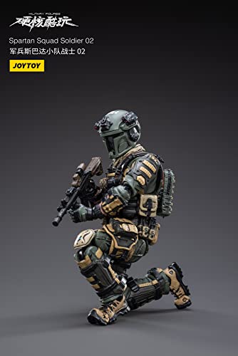 JoyToy 1/18 Action Figure Spartan Squad Soldier 03 Collectible Military  Model
