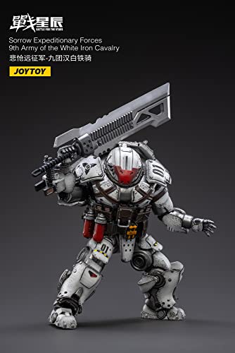 JOYTOY Battle for the Stars Sorrow Expeditionary Forces 9th Army of the white Iron Cavalry 1/18 Scale Figure