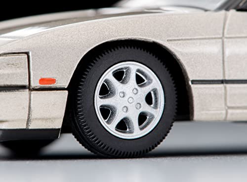 1/64 Scale Tomica Limited Vintage NEO TLV-N235c Nissan 180SX TYPE-II Special Selection Equipped Car (Yellowish Silver) 1991