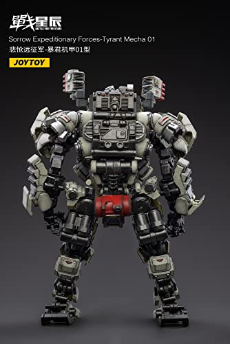 JOYTOY Battle for the Stars Sorrow Expeditionary Forces Tyrant Mecha 01 With Pilot 1/18 Scale Figure Set