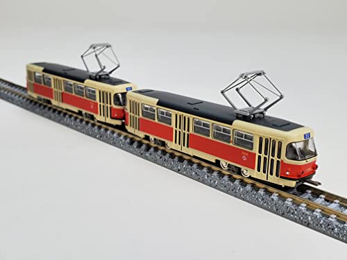 Railway Collection Praha Tram Tatra T3 Type 2 Car Set C