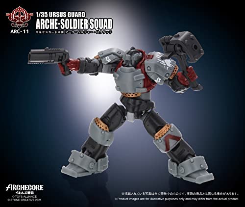 TOYS ALLIANCE LIMITED ARC-11 "ARCHE-YMIRUS" 1/35 SCALE URSUS GUARD ARCHE-SOLDIER SQUAD