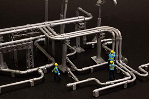 Non Scale Plastic Kit Industrial Area G (Plumbing Set 2)
