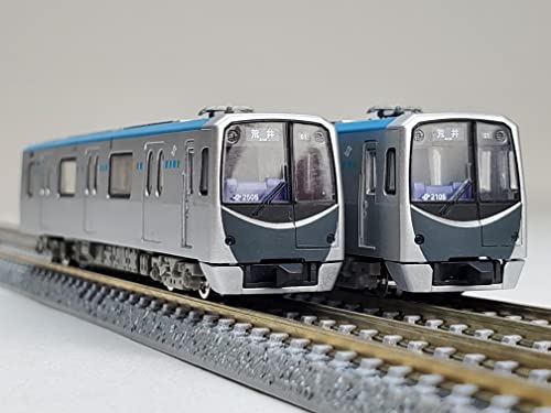 Linear Subway Collection Sendai City Transportation Bureau 2000 Series Tozai Line (Silver Belt) 4 Car Set A