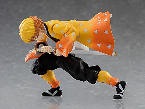 "Demon Slayer: KIMETSU No Yaiba" Figma # 522 Agatsuma Zenitsu (max usine)