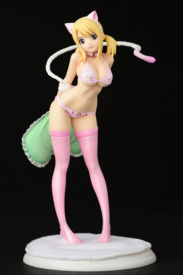 "Fairy Tail" Lucy Heartfilia Sakura Cat Gravure Style