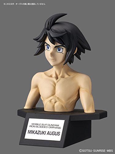Mikazuki augus Figurine Buste, Kidou Senshi Gundam Tekketsu No Orphelins - Bandai