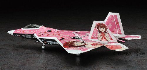 Amami Haruka (Lockheed Martin F-22A Raptor version) - 1/72 scale - The Idolmaster - Hasegawa