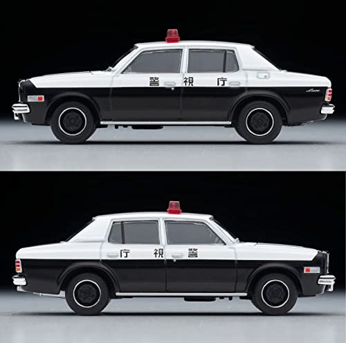 1/64 Scale Tomica Limited Vintage NEO TLV-N26b Mazda Luce Legato 4-door Sedan Police Car (Metropolitan Police Department)