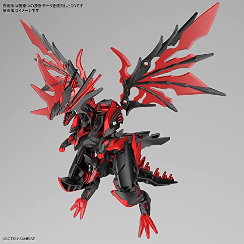 "SD Gundam World Heroes" Dark Glasper Drangon