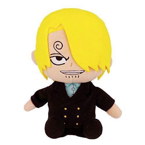 【Sanei Boeki】"One Piece" ALL STAR COLLECTION Plush OP05 Sanji (S Size)