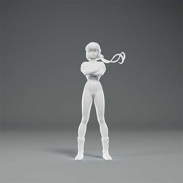 "Gunbuster" PLAMAX MF-81 minimum factory Takaya Noriko with Gunbuster Effect Color Ver.