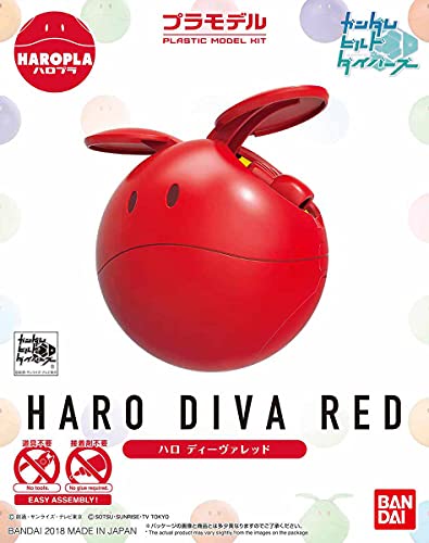 Haro (Diva Red version) Haropla Gundam Build Divers - Bandai