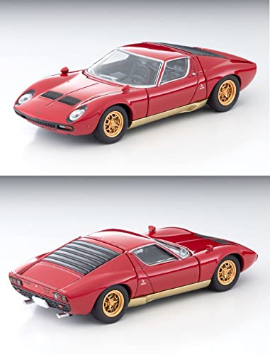 1/64 Scale Tomica Limited Vintage TLV Lamborghini Miura SV (Red)