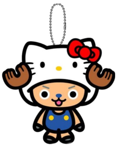 "One Piece x Hello Kitty" Mascot Ball Chain Chopper