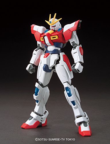BG-011B Build Burning Gundam - 1/144 Scale - HGBF (# 018), Gundam Build Fighters Try - Bandai