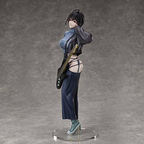 Hitomio16 Illustration Guitar Sisiter (Meimei) Backless Dress