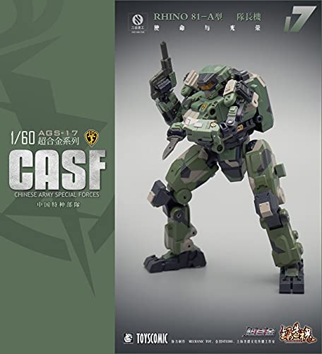 MECHANIC TOYS FORGING SOUL SERIES AGS-17 CASF RHINO 81-A GROUND FORCE COMMANDER TYPE